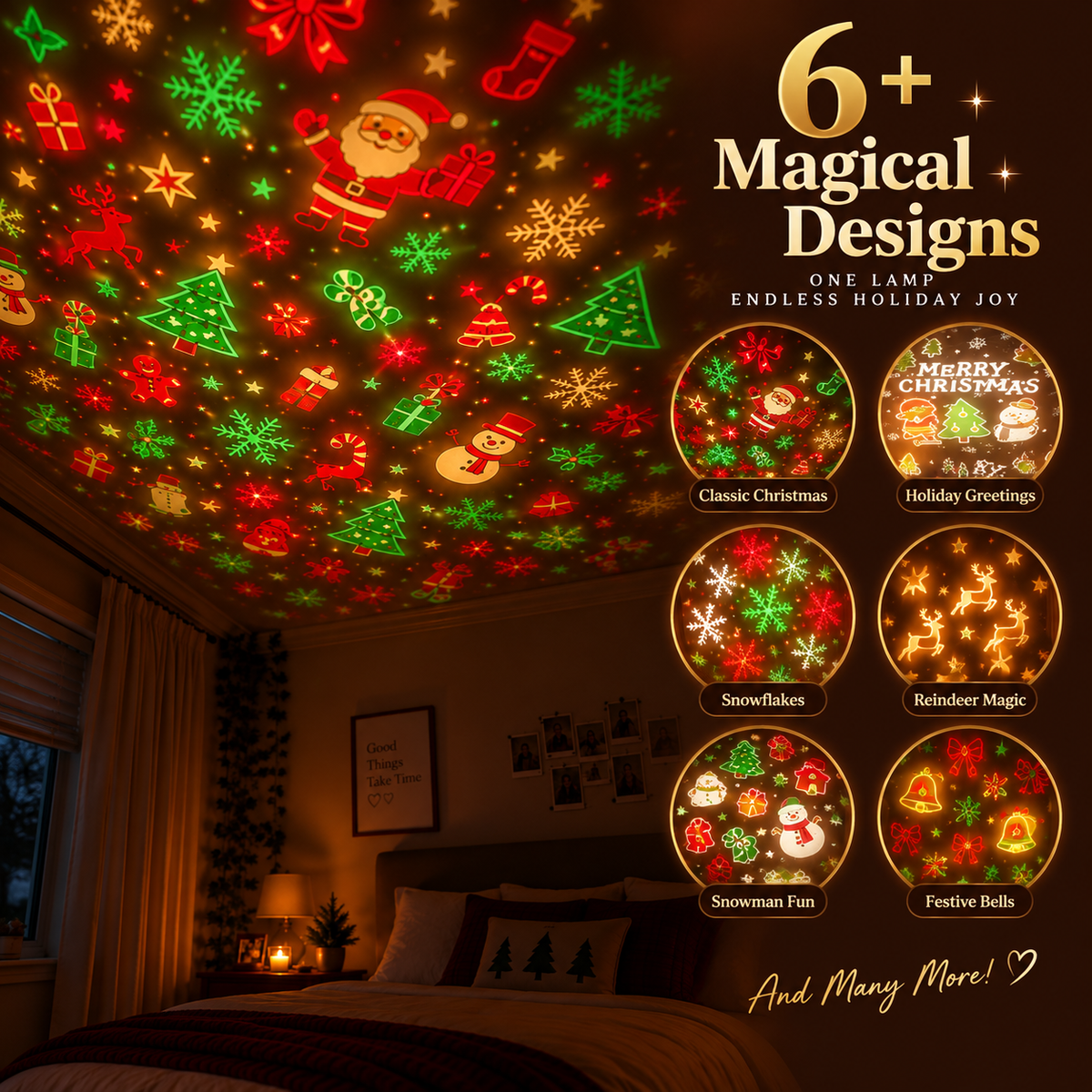 Wonderlume™ Magical Christmas Projector